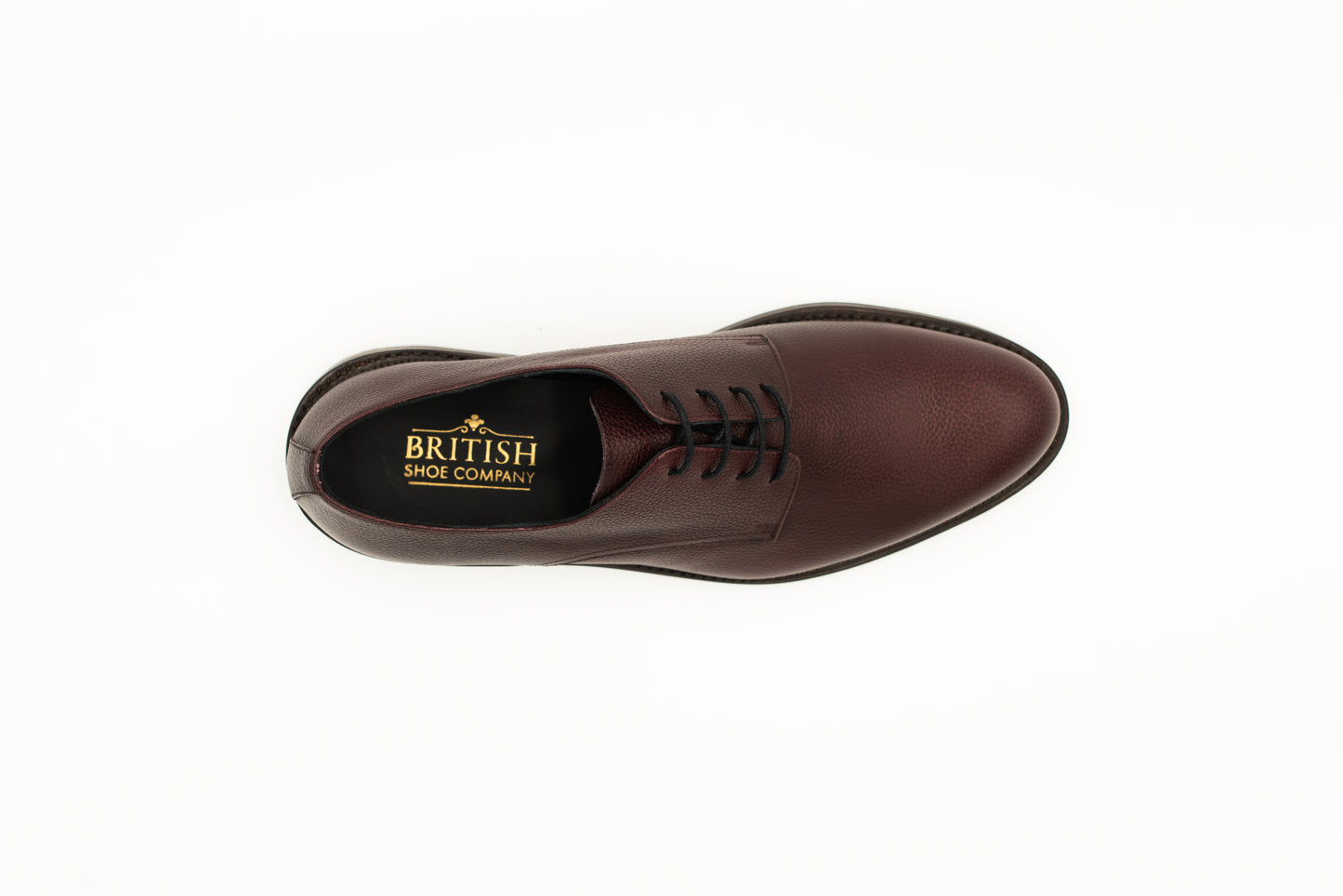 British Shoe Company Men's Edinburgh Leather Derby Shoes