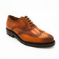 British Shoe Company Men's London Leather Brogue Shoes