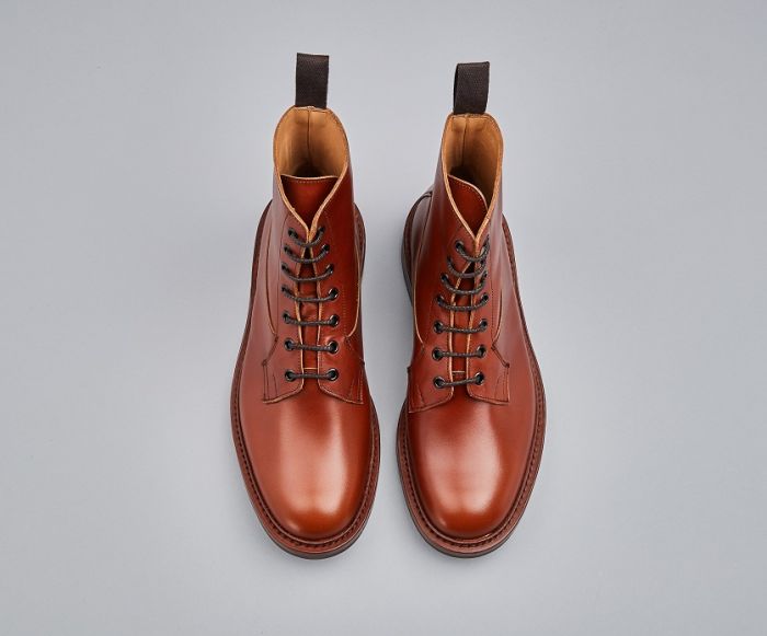 Tricker's Men's Burford Leather Derby Boots 5635/5
