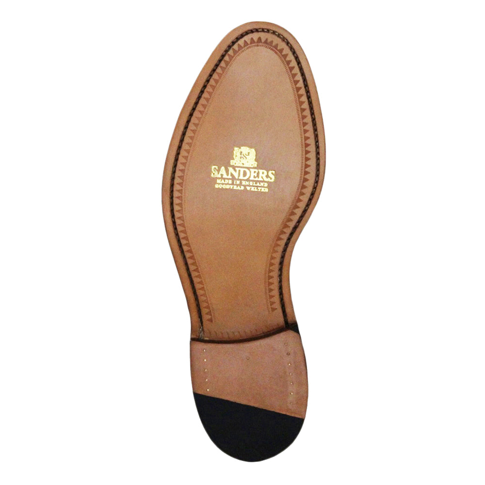 Sanders Finchley-Chocolate Suede-British Shoe Company