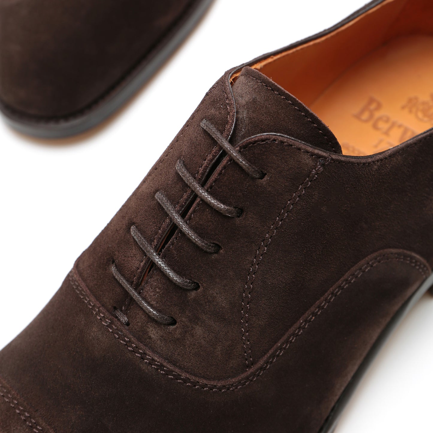 Berwick Men's Toe Cap Suede Oxford Shoes 5217/K3