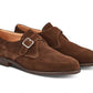 Tricker's Men's Mayfair Suede Monk Shoes 6141/2