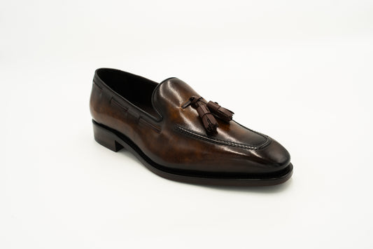 British Shoe Company Men's Antrim Leather Slip-on Shoes