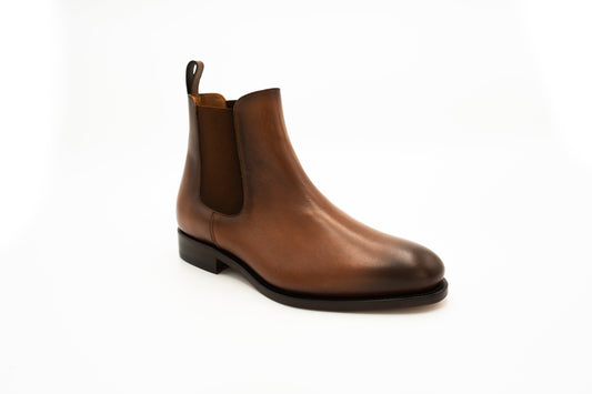 British Shoe Company Men's Cardigan Leather Chelsea Boot