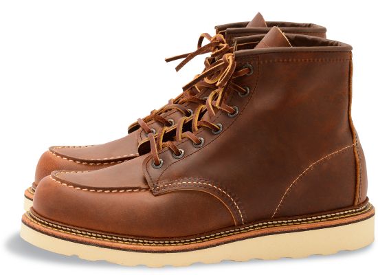 Red Wing Men's Classic Moc Leather Lace-Up Boots 1907