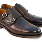 Berwick Men's Double Monk Leather Slip-On Shoes 3637/K5
