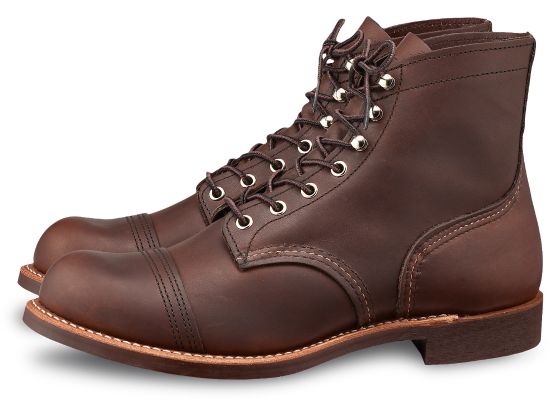 Red Wing Men's Iron Ranger Leather Lace-Up Boots 8111