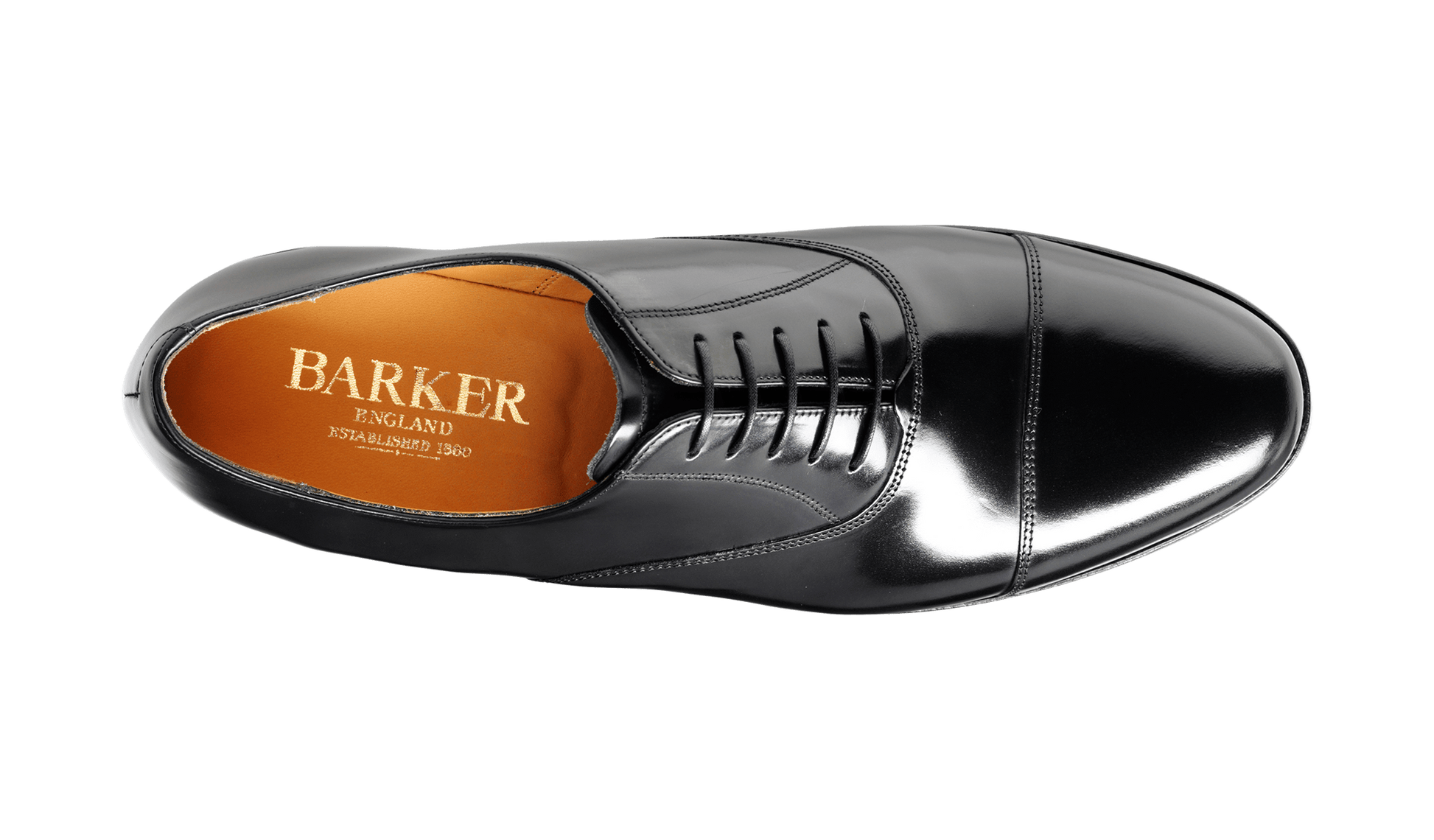 Barker Men's Arnold Leather Oxford Shoes 6644/37 - British Shoe Company