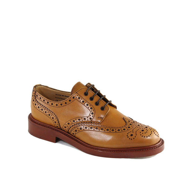 Mens tan sales brogues