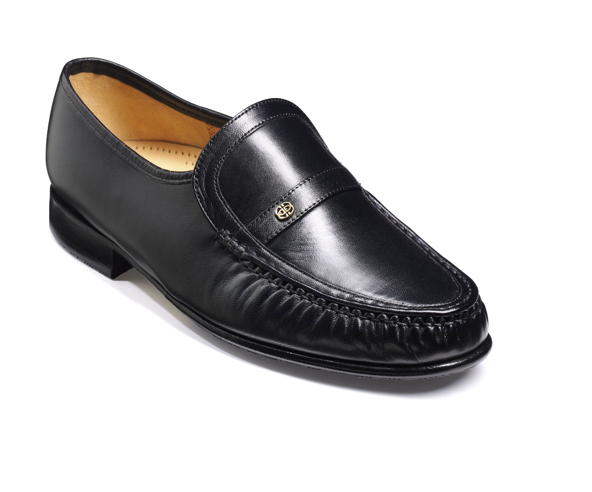 Barker Men's Jefferson Leather Slip-On Shoes 8492/17 - British Shoe Company