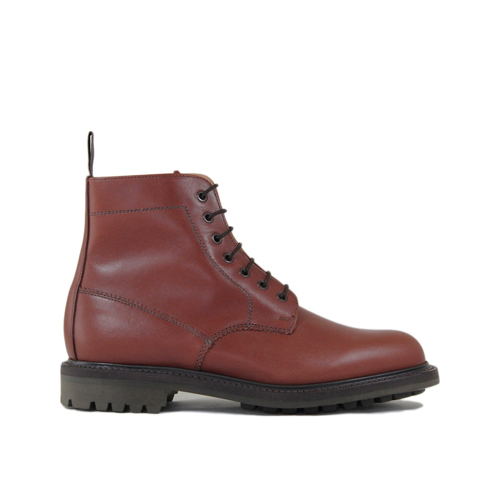 Mens brown boots with red outlet laces