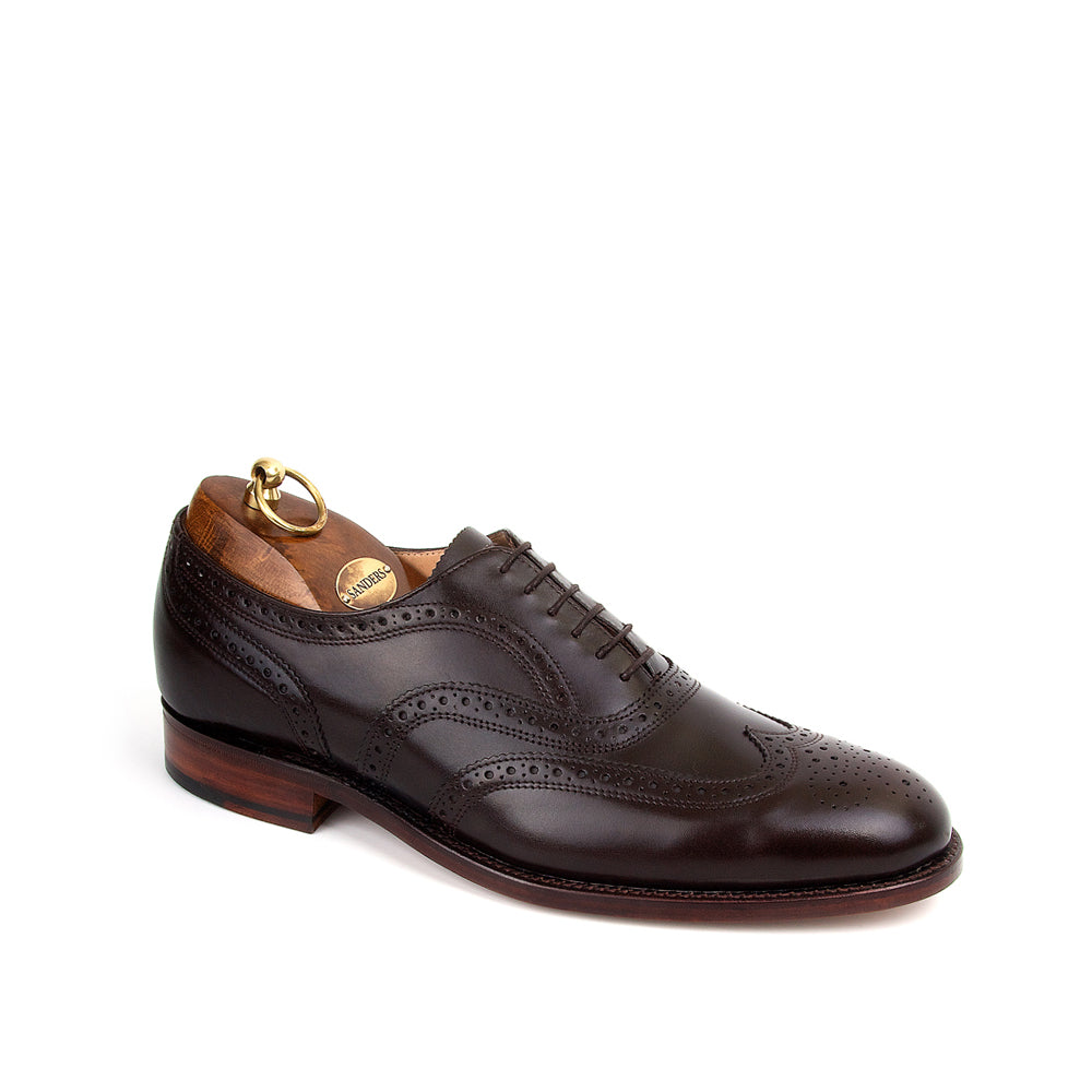 Sanders Men's London Leather Brogue Shoes 8468/TD