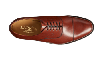 Barker Men's Malvern Leather Oxford Shoes 4413/16 - British Shoe Company