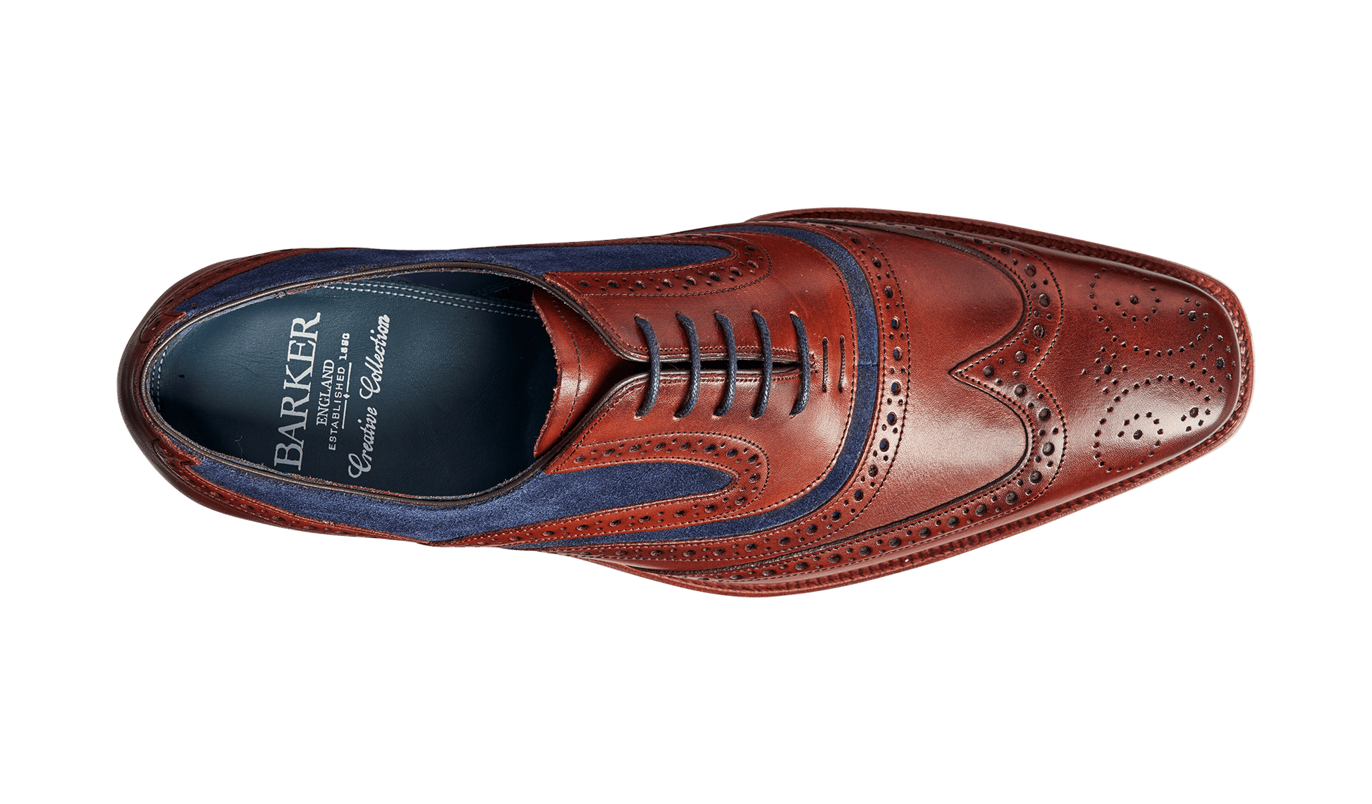 Barker Men's Mcclean Leather Brogue Shoes 3829/FW23 - British Shoe Company