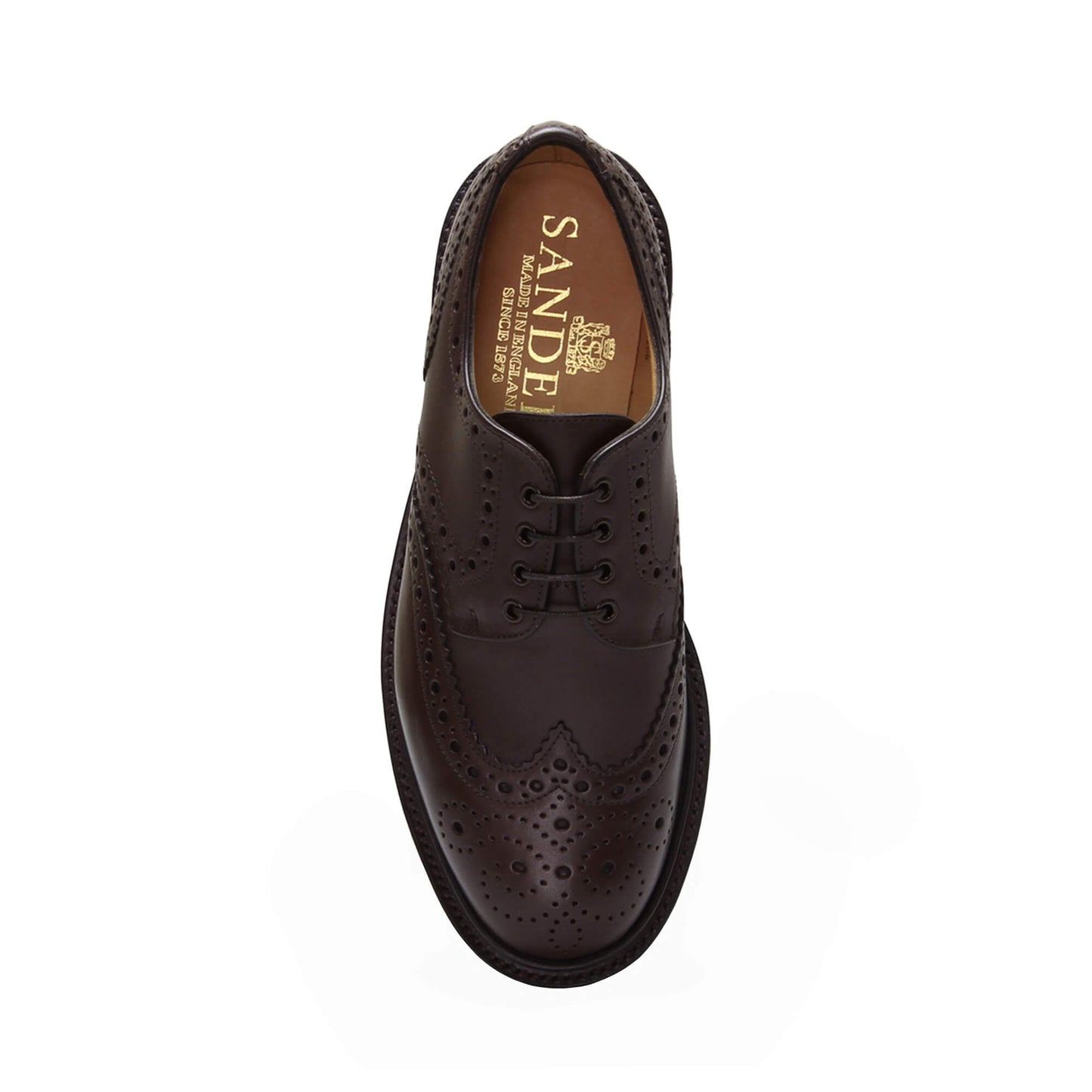 Sanders Men's Salisbury Leather Brogue Shoes 6688/TDW