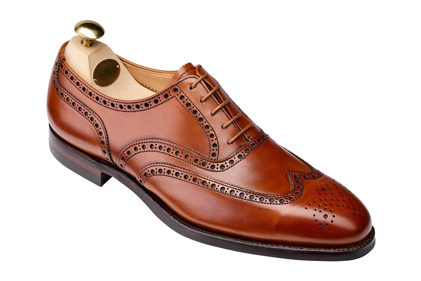 Crockett & Jones Men's Westgate 2 Leather Lace-Up Shoes