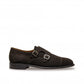 Sanders Men's Alex Suede Monk Strap Shoes 1967TDSP