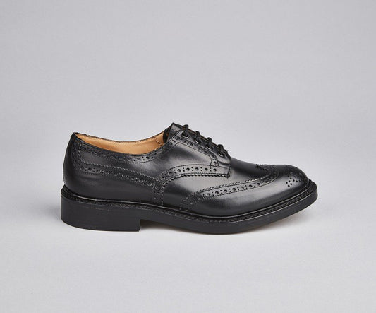 Tricker's Bourton Dainite Sole-Black-British Shoe Company