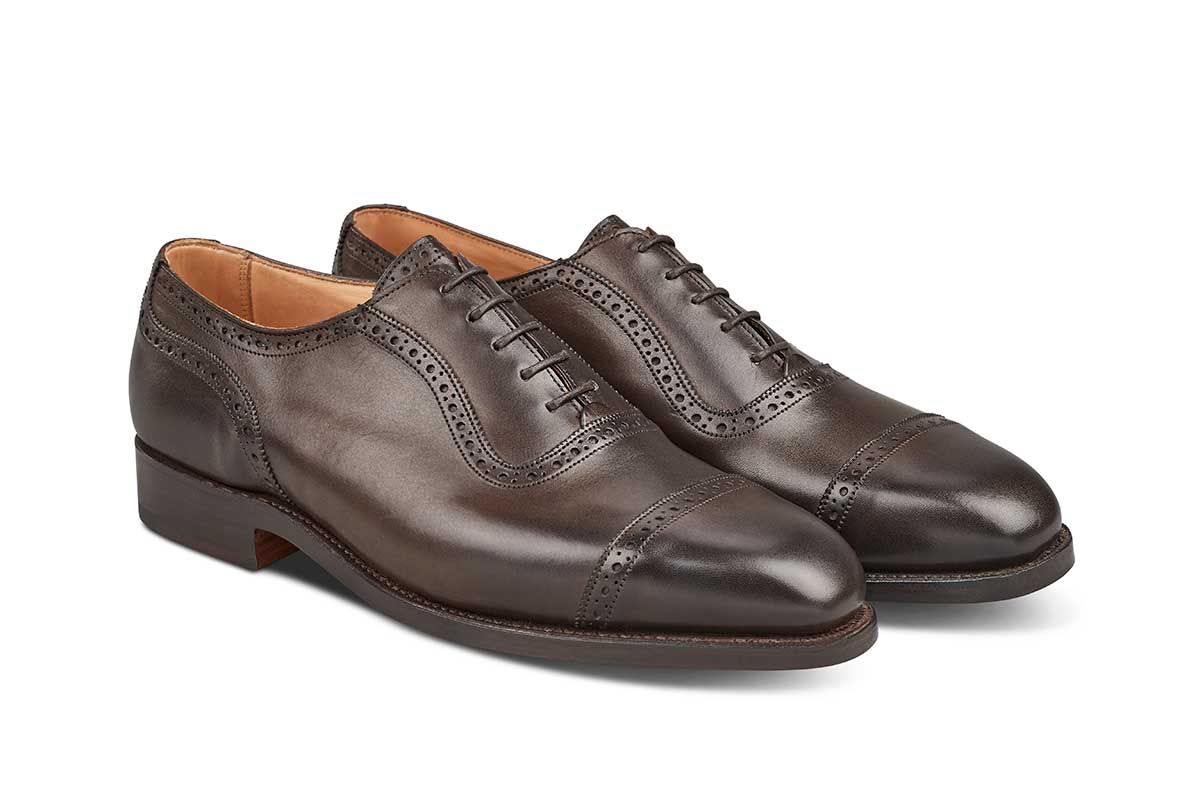 Tricker's Men's Belgrave Leather Half Brogue Shoes 6143/2