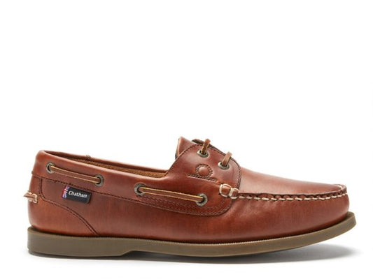 Chatham Men's Deck II G2 Leather Lace-Up Boat Shoes
