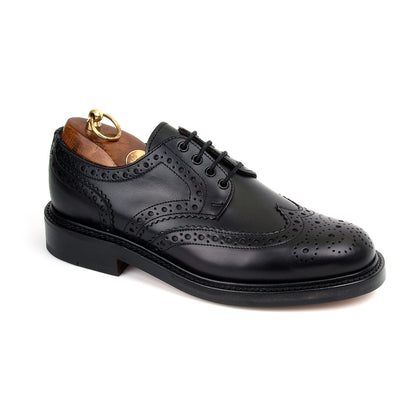 Sanders Fakenham-Black-British Shoe Company