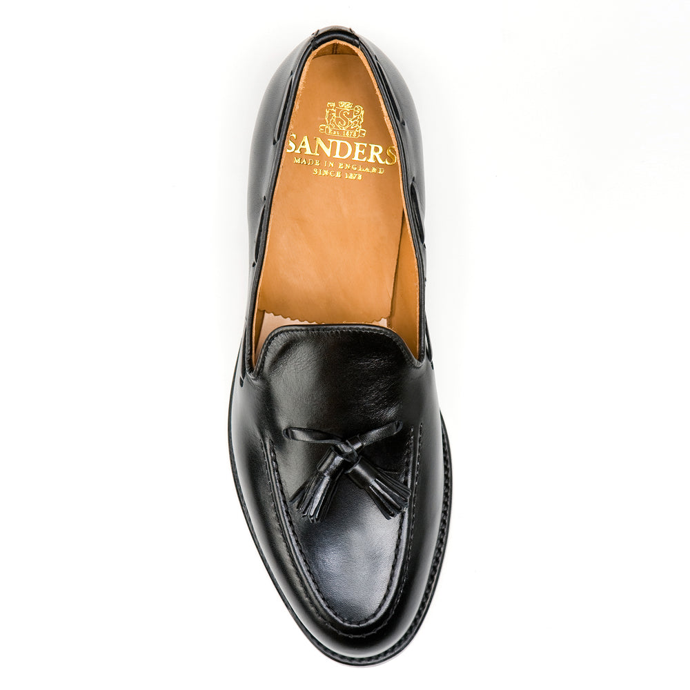 Sanders Finchley-Chocolate Suede-British Shoe Company