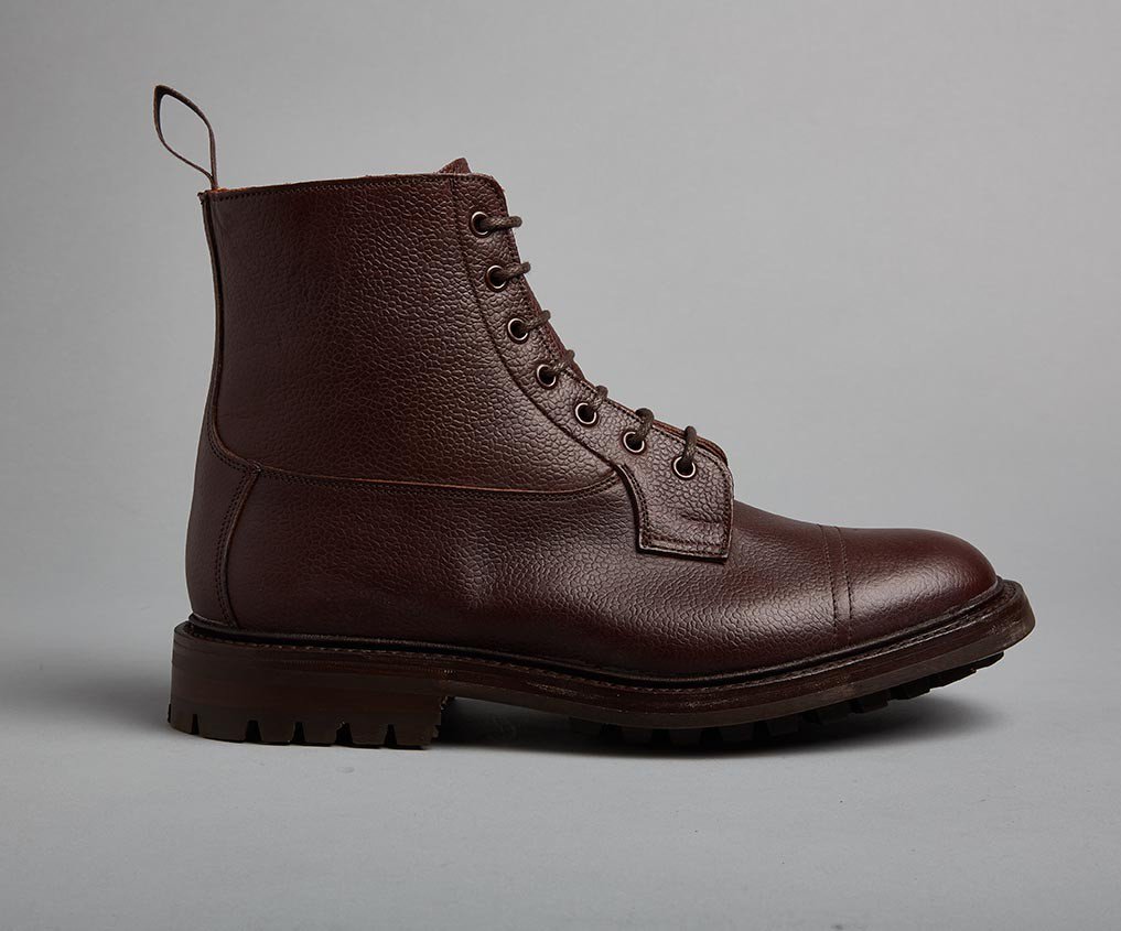 Tricker's Grassmere-Brown Zug Grain-British Shoe Company