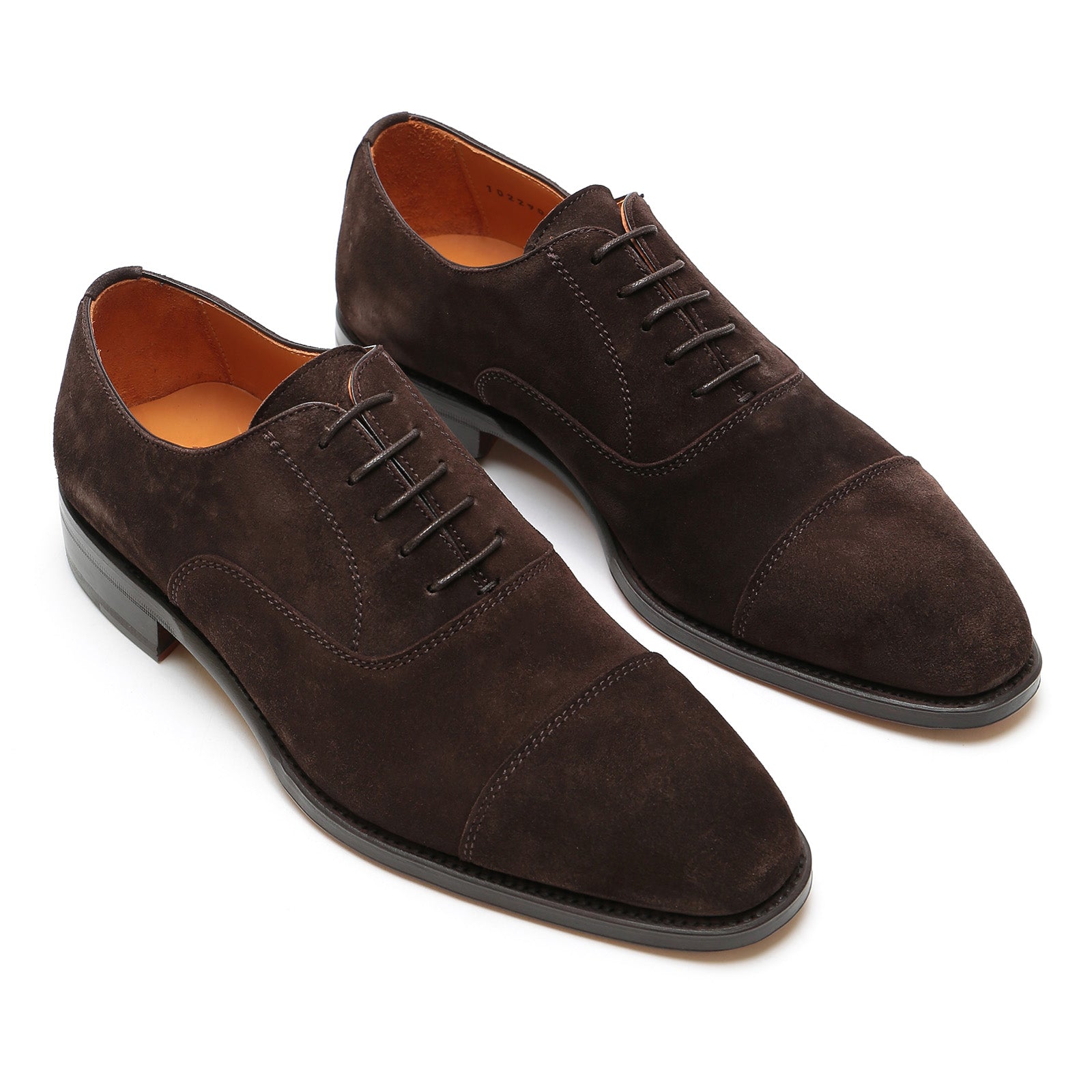 Suede hot sale cap toe