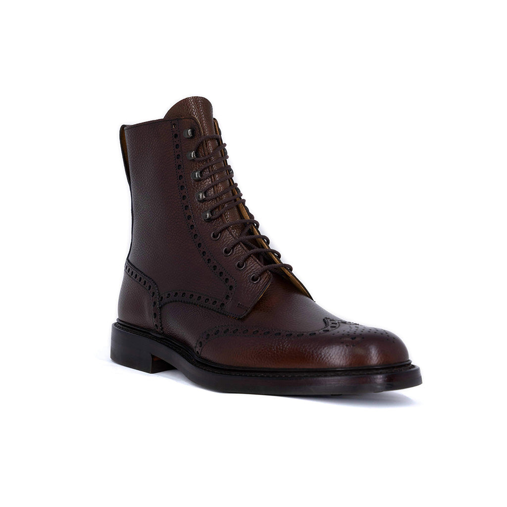 Crockett & Jones Men's Islay Leather Lace-Up Boots 25666A/G02D2