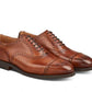 Tricker's Men's Kensington Leather Half Brogue Shoes 6139/2