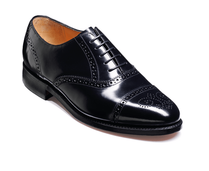 Barker Men's Alfred Leather Brogue shoes 6643/37 - British Shoe Company