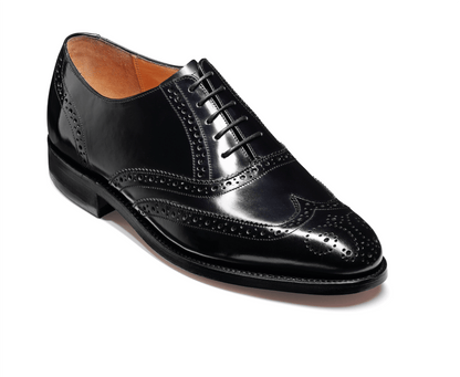 Barker Men's Albert Leather Brogue Shoes 6642/37 - British Shoe Company