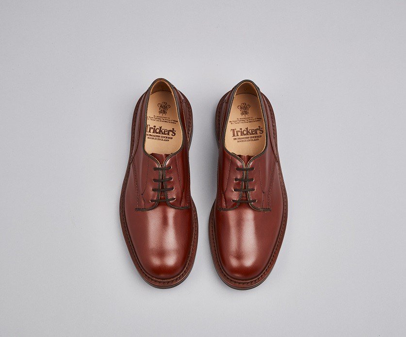 Tricker's Woodstock-Marron-Leather-British Shoe Company